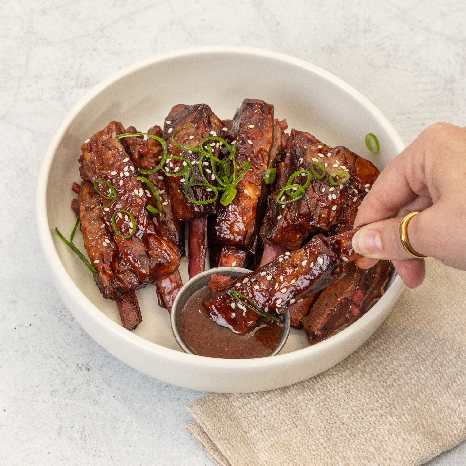 Peking Style Lamb Ribs (GF)
